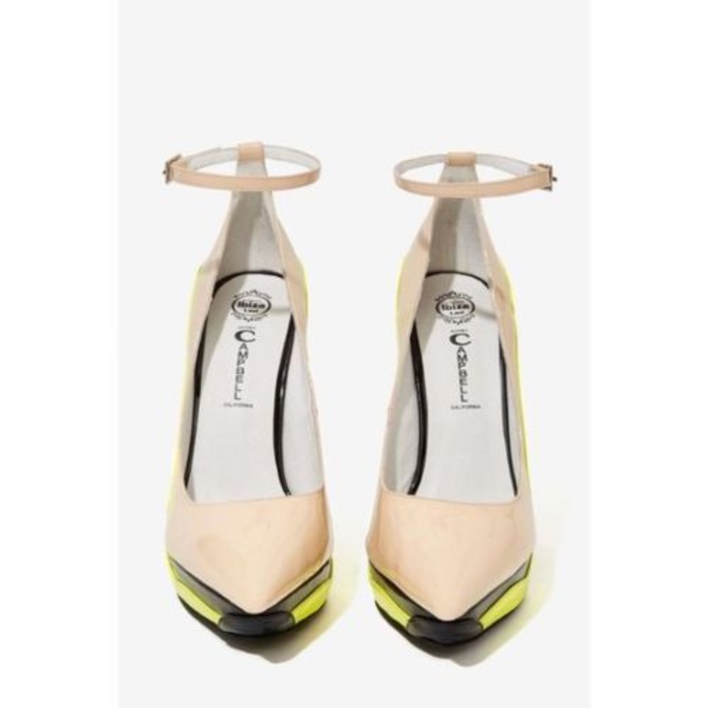 Jeffrey Campbell Power Cut Platform Pumps - Picture 5 of 7
